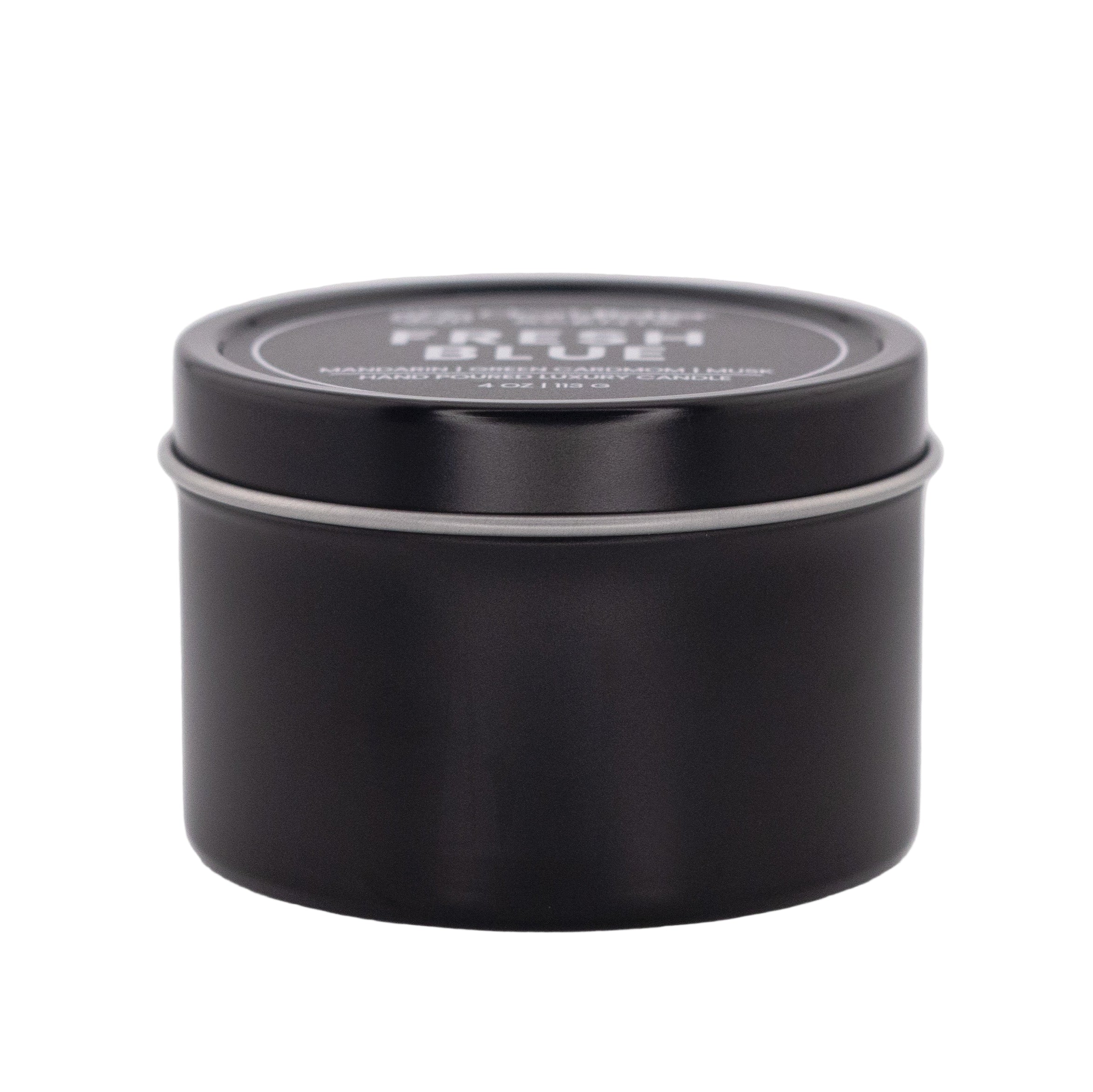 FRESH BLUE CANDLE TIN