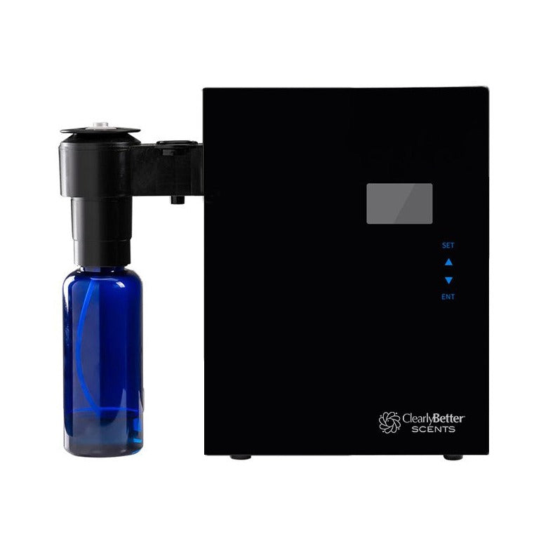 CB-250 Scent Diffuser and Bottle - Black, front