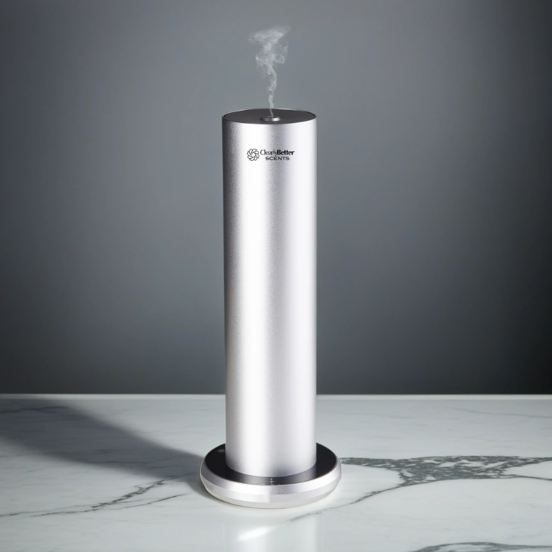 Scent diffuser CB- Tower - silver - running